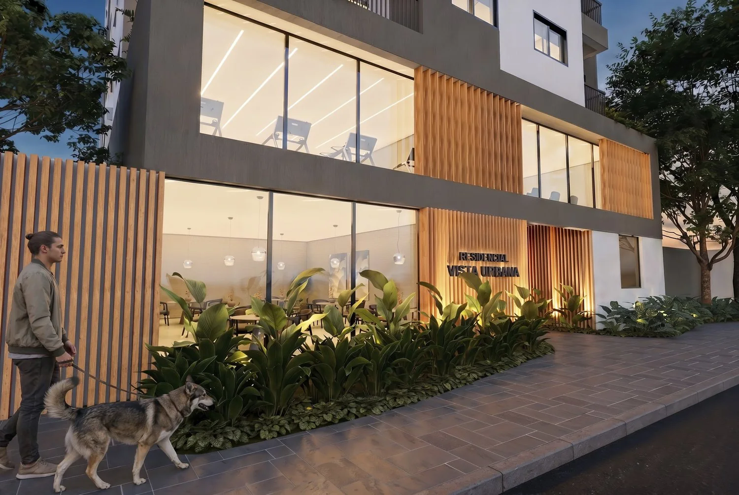 Visualização arquitetônica do empreendimento Yuny Quadra 28